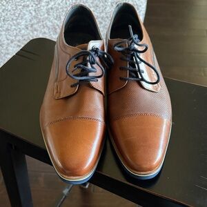 Brown Leather Men's Dress Shoes